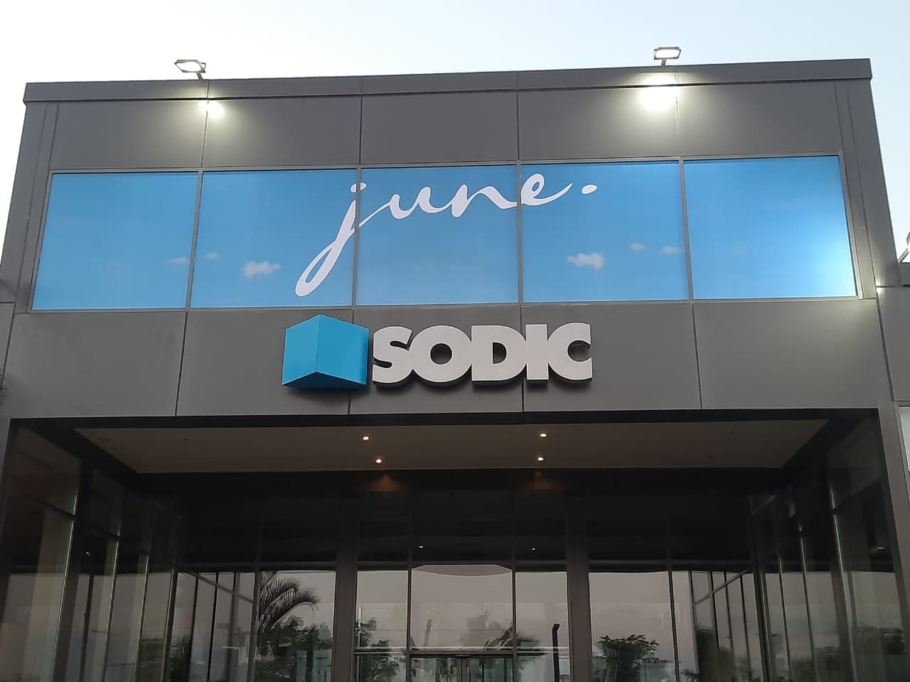 SODIC: June: launch identity and on-site signage